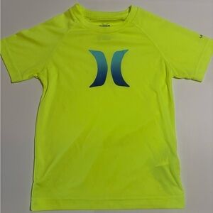 Hurley Bright Yellow UPF50 beach shirt